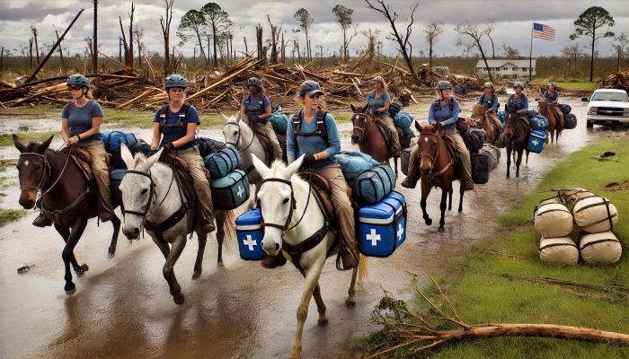 Horses and Mules Were the Unsung Heroes During Hurricane Helene Recovery